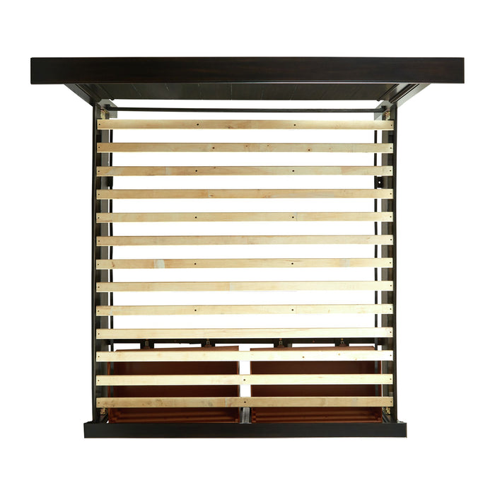 Slater Platform Storage Bedroom Set Black - Faith Furniture (Manhattan, KS)