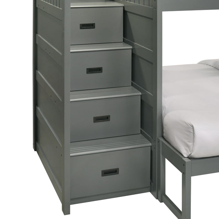 Sami Over Step Bunk with Left HB - Faith Furniture (Manhattan, KS)