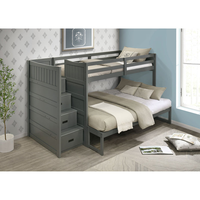 Sami Over Step Bunk with Left HB - Faith Furniture (Manhattan, KS)