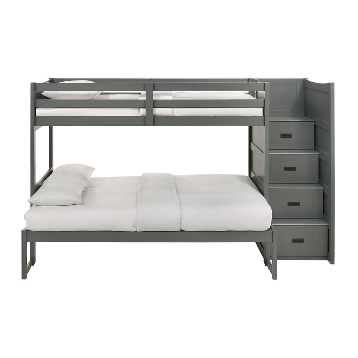 Sami Over Step Bunk with Right HB - Faith Furniture (Manhattan, KS)
