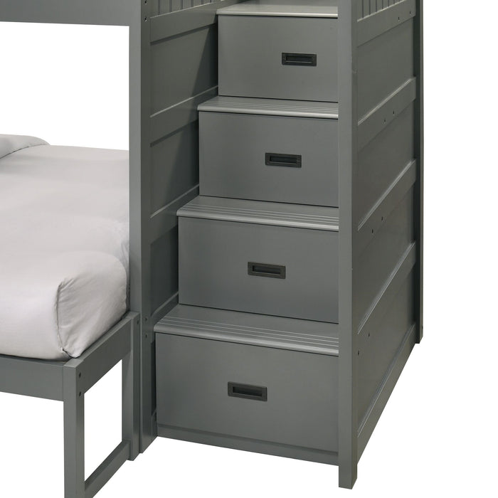 Sami Over Step Bunk with Right HB - Faith Furniture (Manhattan, KS)