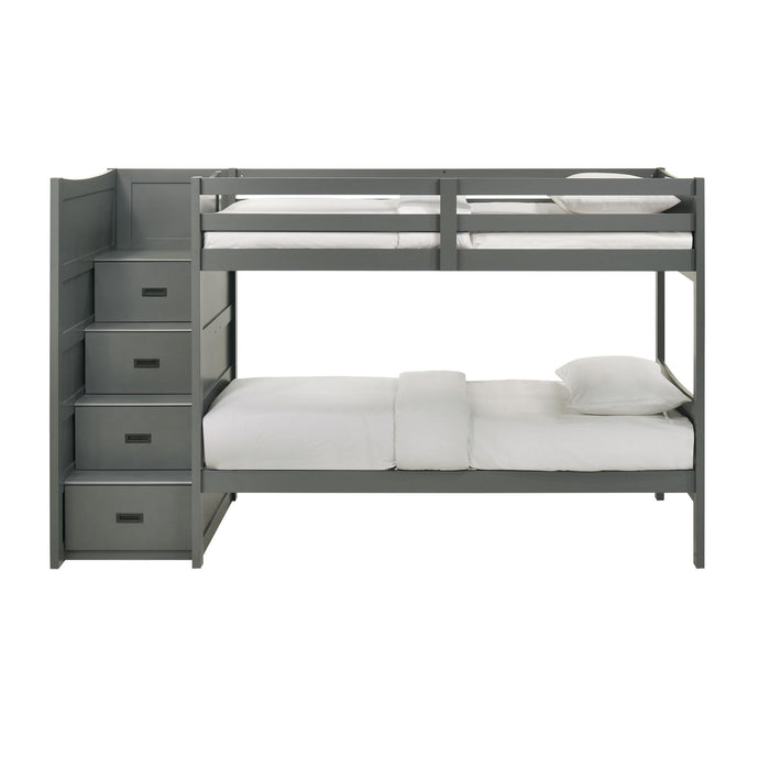 Sami Over Step Bunk with Left HB - Faith Furniture (Manhattan, KS)