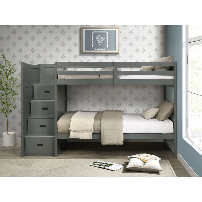 Sami Over Step Bunk with Left HB - Faith Furniture (Manhattan, KS)