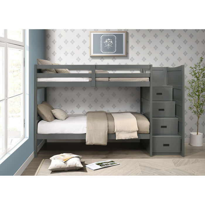 Sami Over Step Bunk with Right HB - Faith Furniture (Manhattan, KS)
