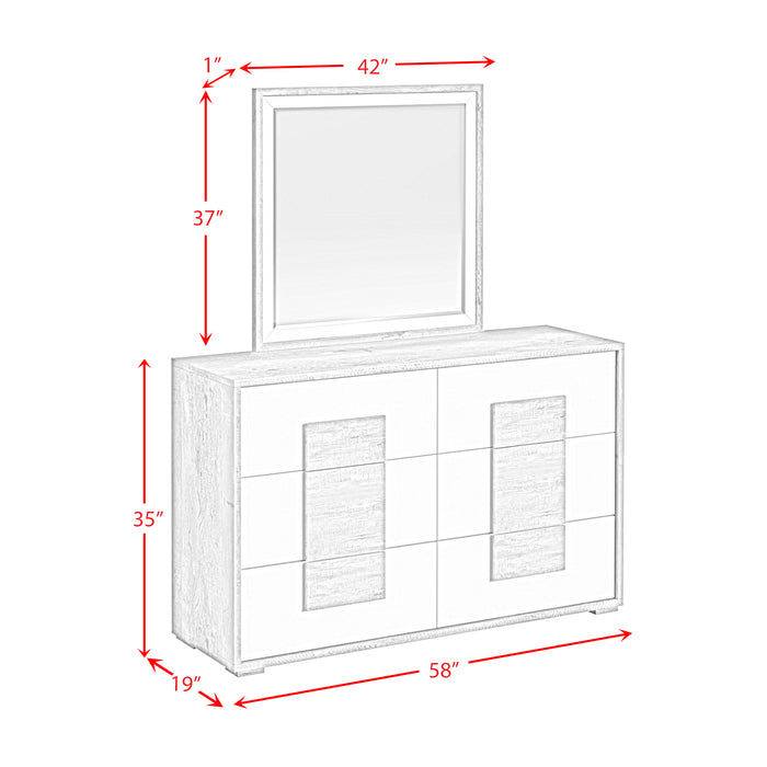 San Matteo Bedroom Set with LED - Faith Furniture (Manhattan, KS)