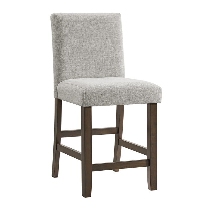 Seneca Counter Height Dining Set in Brown-Table and Four Chairs - Faith Furniture (Manhattan, KS)