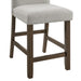 Seneca Counter Height Dining Set in Brown-Table and Four Chairs - Faith Furniture (Manhattan, KS)