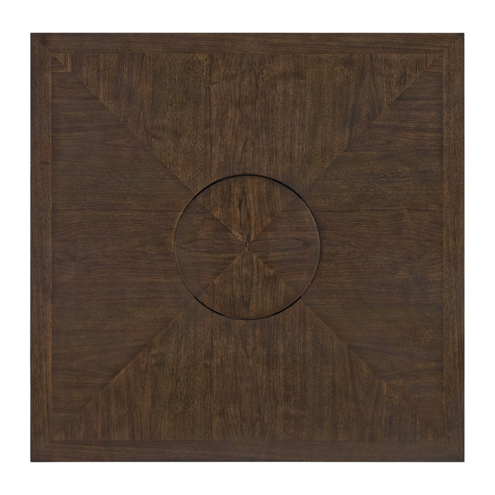 Seneca Counter Height Dining Set in Brown-Table and Four Chairs - Faith Furniture (Manhattan, KS)
