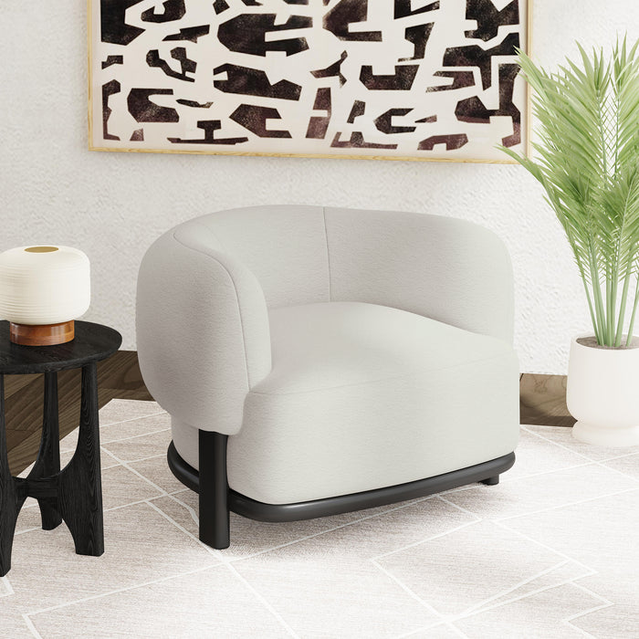 Sevilla Chair in Penny White - Faith Furniture (Manhattan, KS)