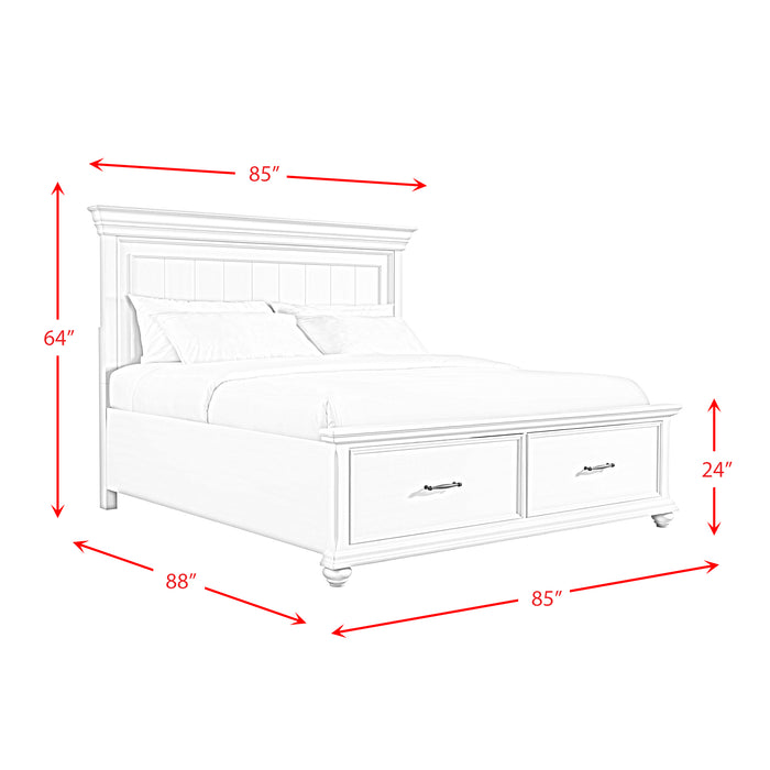 Slater Platform Storage Bedroom Set - Faith Furniture (Manhattan, KS)