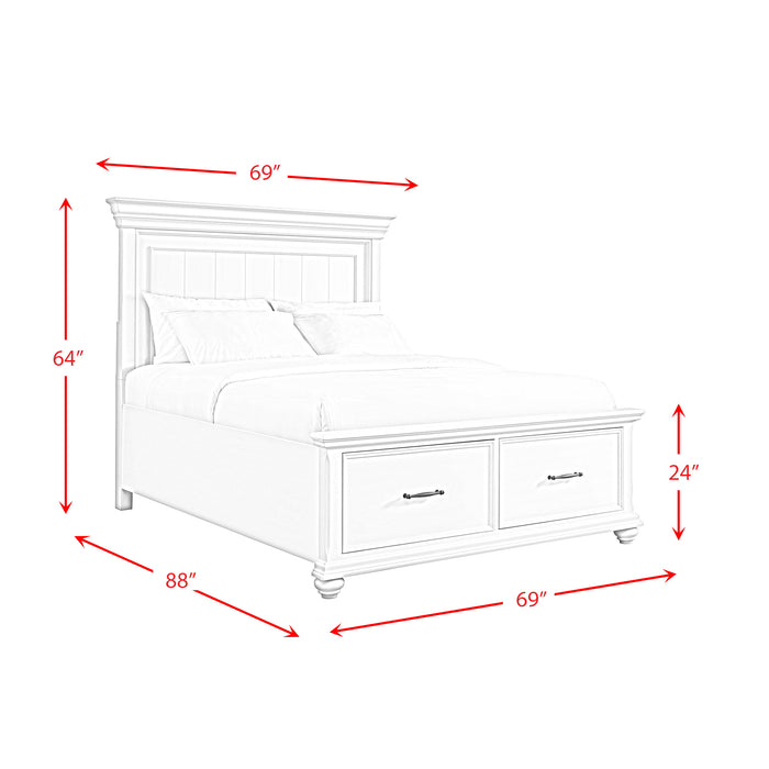 Slater Platform Storage Bedroom Set - Faith Furniture (Manhattan, KS)