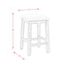 Stone Occasional Bar Table Single Pack Gray Finish (Table + Three Stools) - Faith Furniture (Manhattan, KS)