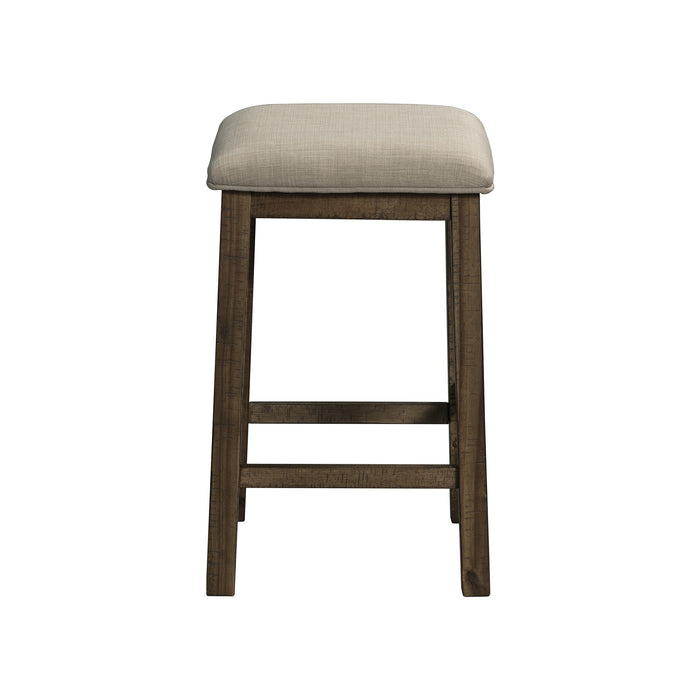 Stone Occasional Bar Table Single Pack Gray Finish (Table + Three Stools) - Faith Furniture (Manhattan, KS)