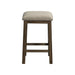 Stone Occasional Bar Table Single Pack Gray Finish (Table + Three Stools) - Faith Furniture (Manhattan, KS)