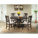Stone Round 5PC Dining Set-Round Table & 4 Chairs - Faith Furniture (Manhattan, KS)