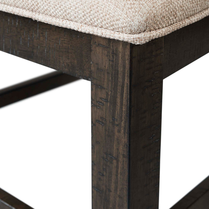 Stone Round 5PC Dining Set-Round Table & 4 Chairs - Faith Furniture (Manhattan, KS)