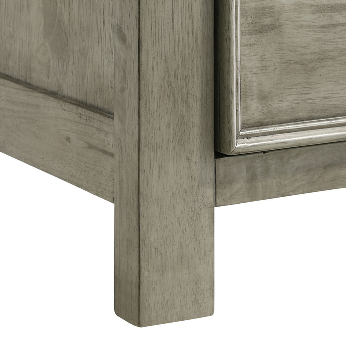 Sullivan Dresser & Mirror Set in Drift Grey