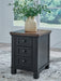 Wildenauer Chairside End Table - Faith Furniture (Manhattan, KS)