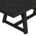 Transcend Standard Height Dining Set in Charcoal-Table and Four Chairs - Faith Furniture (Manhattan, KS)