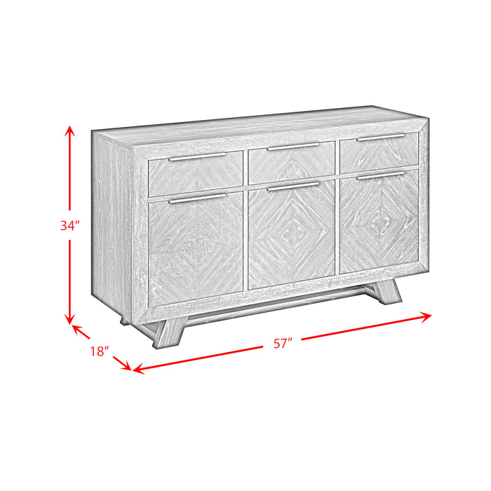 Transcend Server in Charcoal - Faith Furniture (Manhattan, KS)