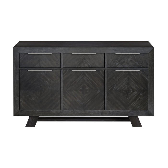 Transcend Server in Charcoal - Faith Furniture (Manhattan, KS)