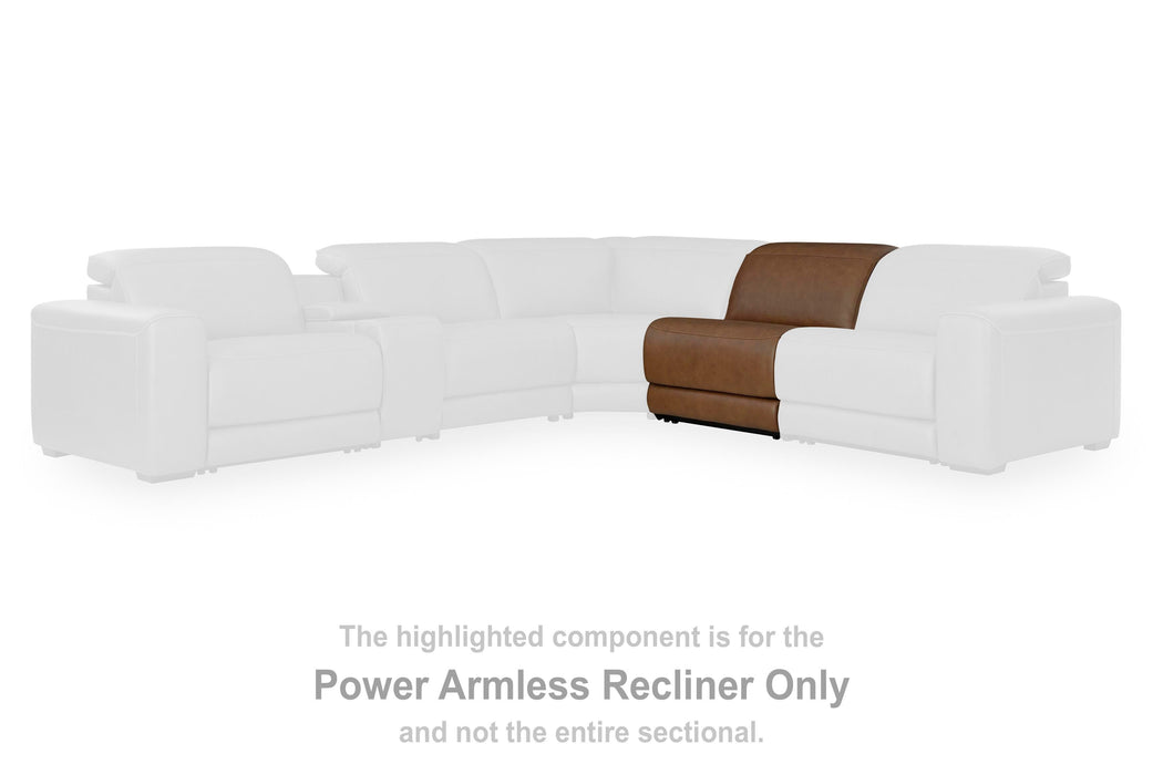 Magic Man 5-Piece Power Reclining Sectional - Faith Furniture (Manhattan, KS)