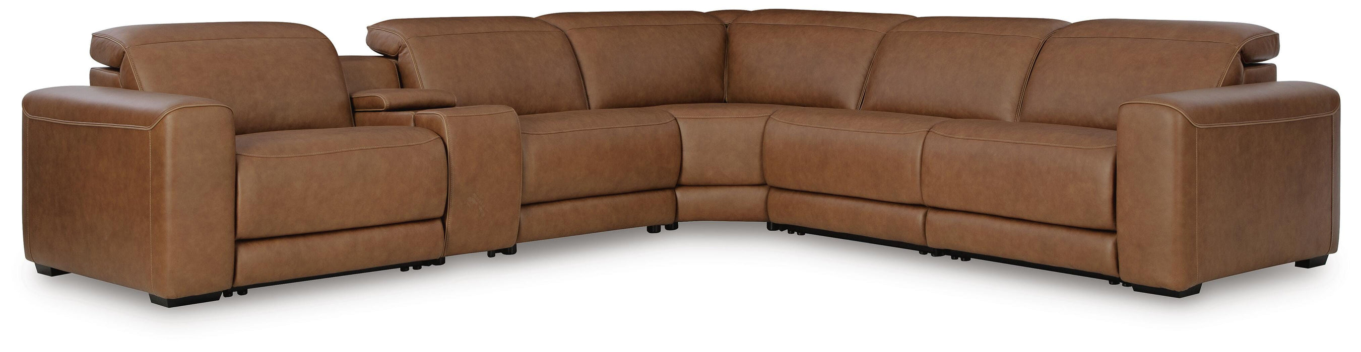 Magic Man 5-Piece Power Reclining Sectional - Faith Furniture (Manhattan, KS)