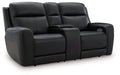 5Z-Relaxation Power Reclining Loveseat with Console - Faith Furniture (Manhattan, KS)