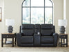 5Z-Relaxation Power Reclining Loveseat with Console - Faith Furniture (Manhattan, KS)