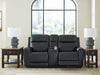 5Z-Relaxation Power Reclining Loveseat with Console - Faith Furniture (Manhattan, KS)