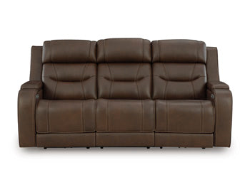 Knightington Power Reclining Sofa with Audio Seating - Faith Furniture (Manhattan, KS)