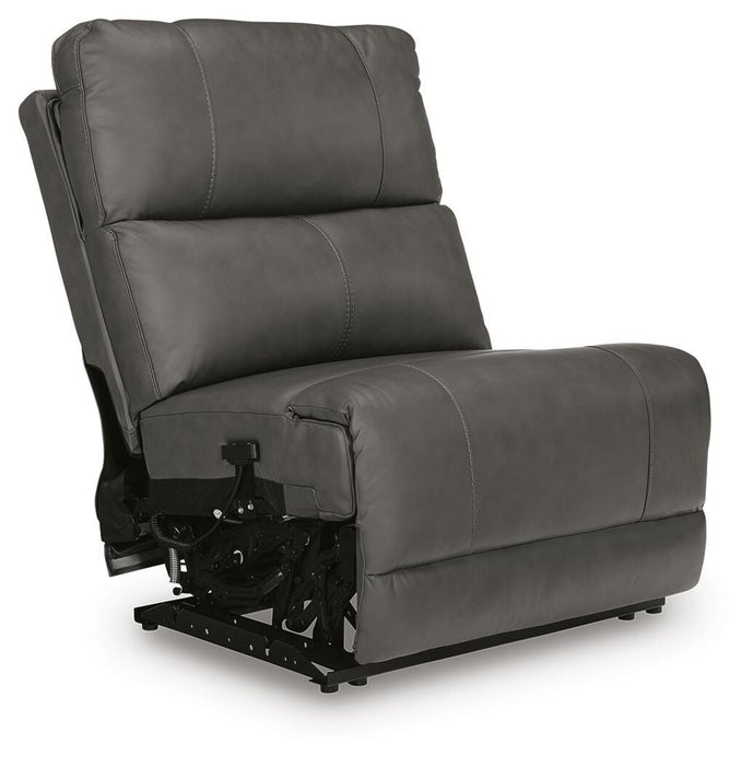 Bleckley Power Reclining Sectional - Faith Furniture (Manhattan, KS)