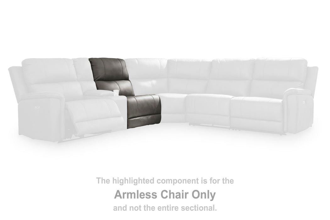 Bleckley Power Reclining Sectional - Faith Furniture (Manhattan, KS)