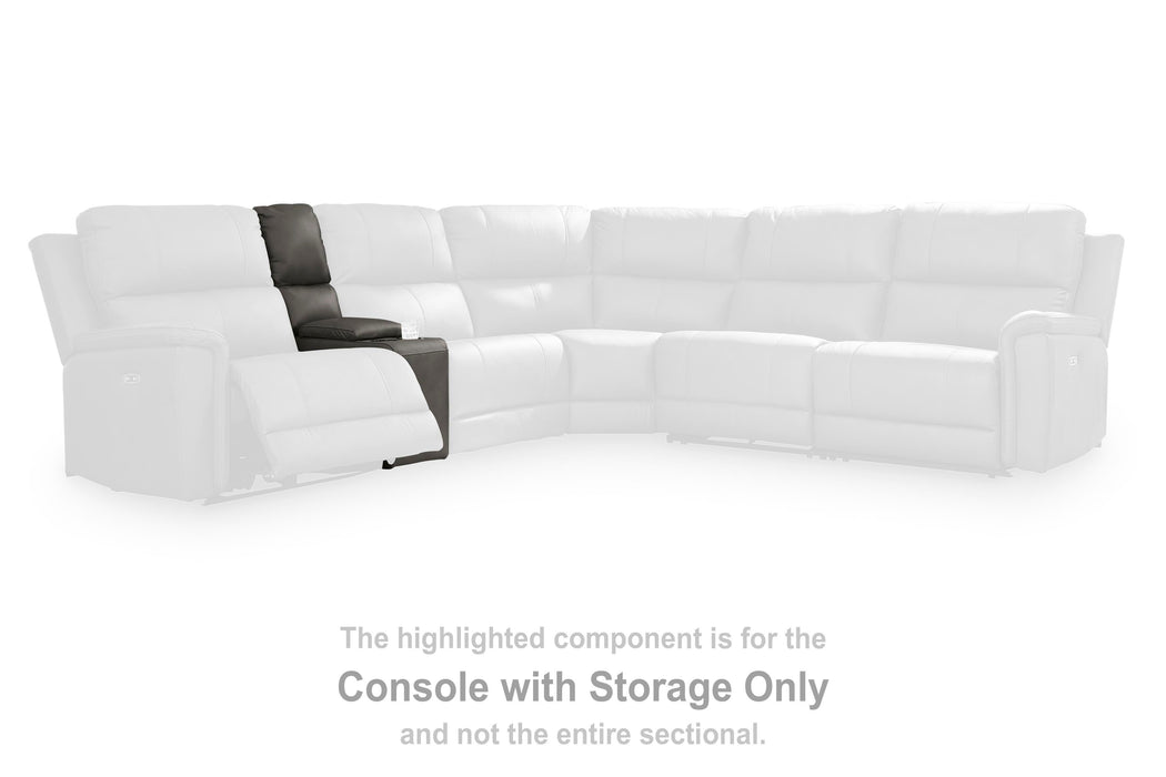 Bleckley Power Reclining Sectional - Faith Furniture (Manhattan, KS)
