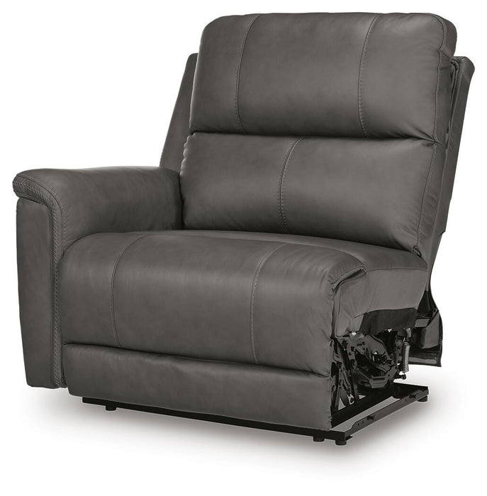 Bleckley Power Reclining Sectional - Faith Furniture (Manhattan, KS)