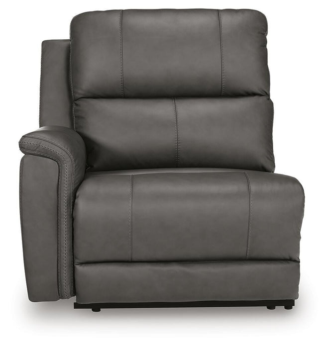 Bleckley Power Reclining Sectional - Faith Furniture (Manhattan, KS)