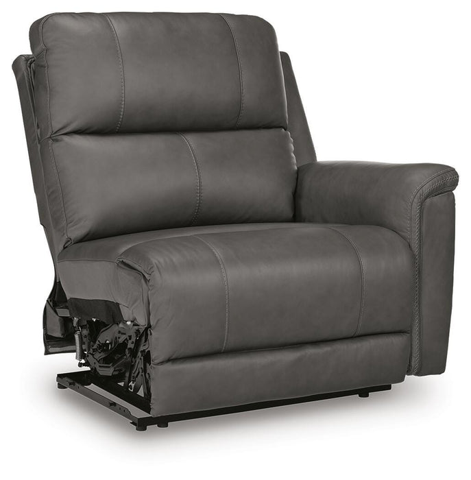 Bleckley Power Reclining Sectional - Faith Furniture (Manhattan, KS)