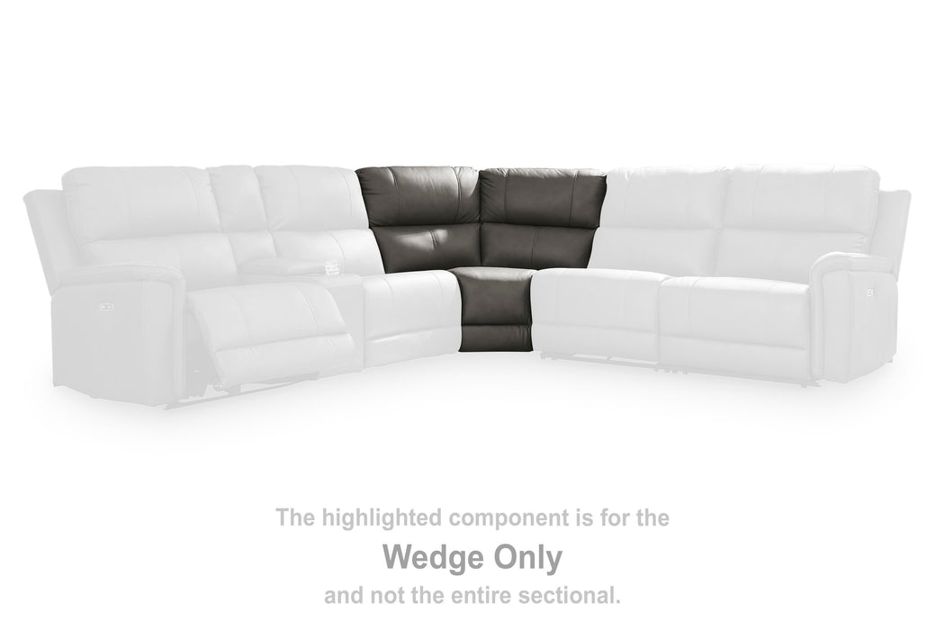 Bleckley Power Reclining Sectional - Faith Furniture (Manhattan, KS)