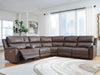Bleckley Power Reclining Sectional - Faith Furniture (Manhattan, KS)