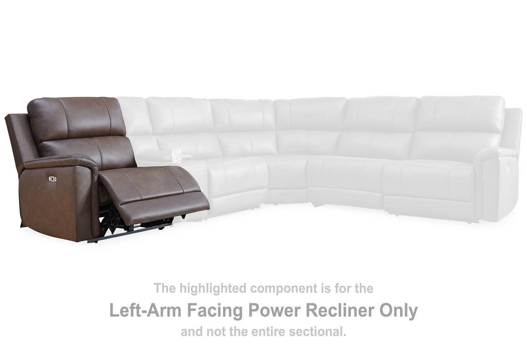Bleckley Power Reclining Sectional - Faith Furniture (Manhattan, KS)