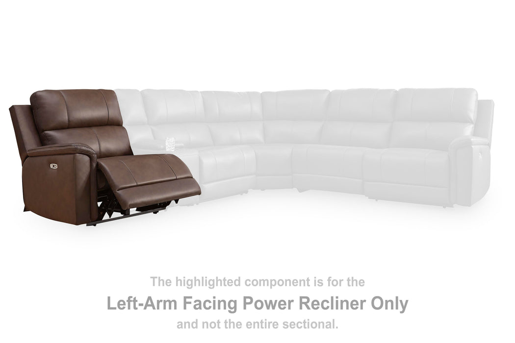 Bleckley Power Reclining Sectional - Faith Furniture (Manhattan, KS)