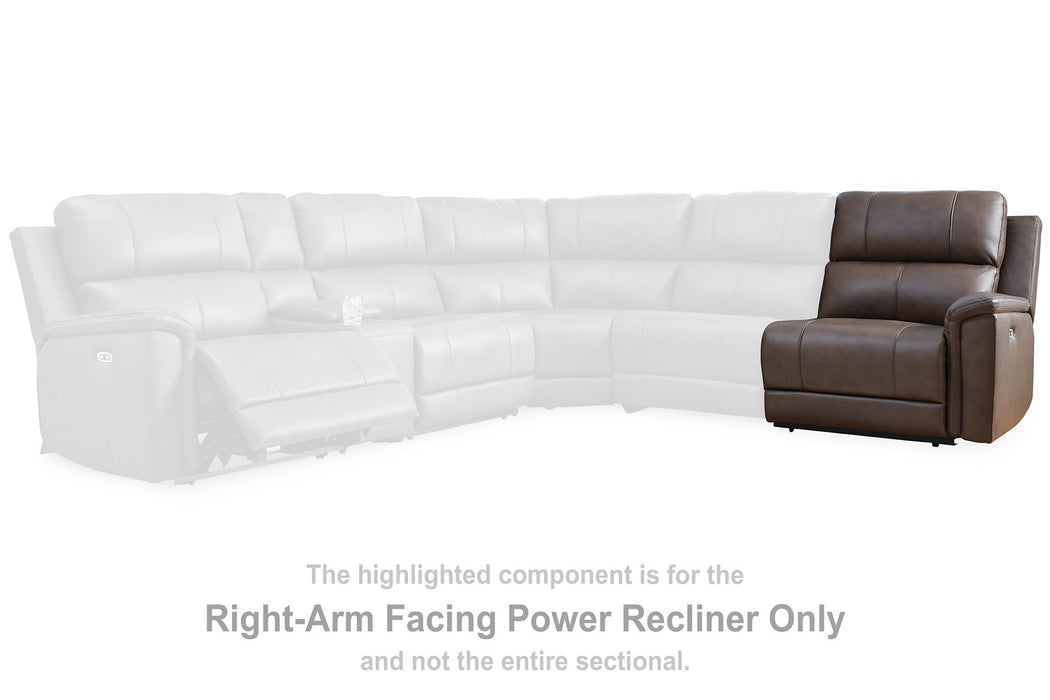Bleckley Power Reclining Sectional - Faith Furniture (Manhattan, KS)