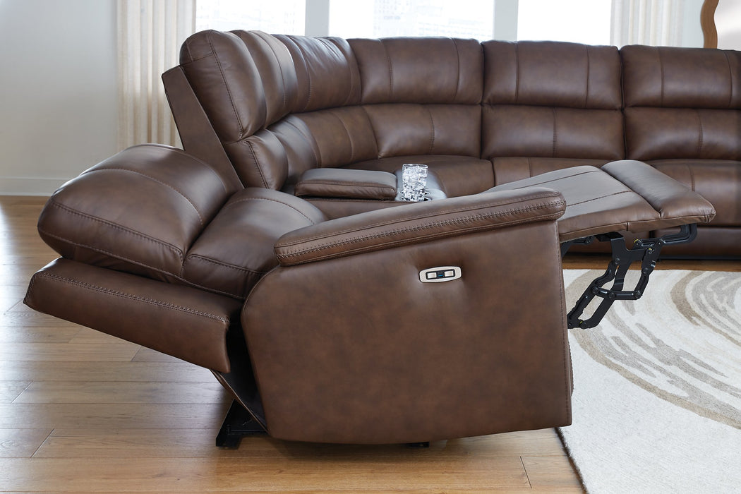 Bleckley Power Reclining Sectional - Faith Furniture (Manhattan, KS)