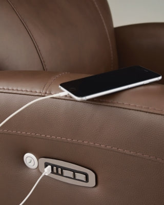 Pincara Power AutoGlide Recliner - Faith Furniture (Manhattan, KS)