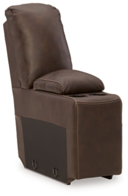 Dunleith Power Reclining Loveseat with Console - Faith Furniture (Manhattan, KS)