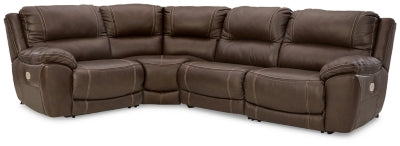 Dunleith Power Reclining Sectional - Faith Furniture (Manhattan, KS)
