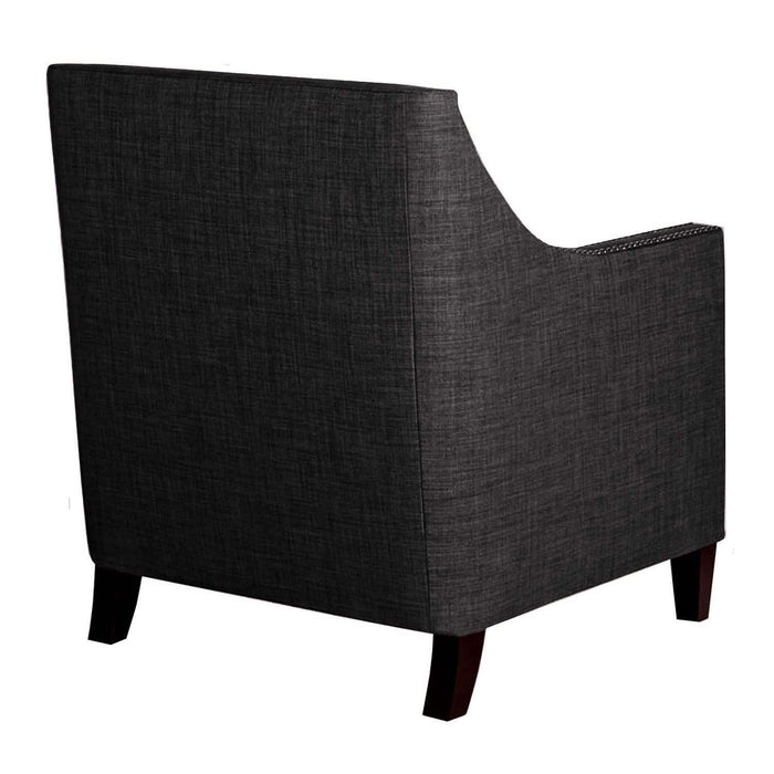 Erica 497 Chair W/Chrome Nails Heirloom Charcoal (ISTA 3)