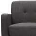 Hadley Sofa & Loveseat Set in Charcoal - Faith Furniture (Manhattan, KS)