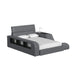 Valari Lounge Chair in Grey PU - Faith Furniture (Manhattan, KS)