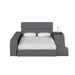Valari Lounge Chair in Grey PU - Faith Furniture (Manhattan, KS)